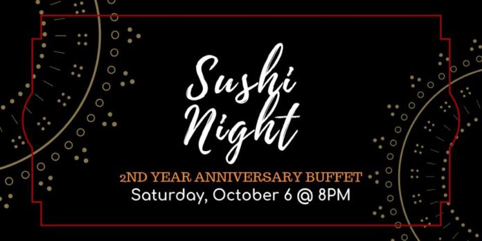 2nd Year Anniversary Buffet στο Umami!