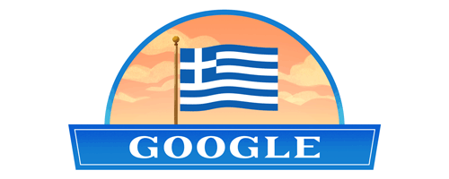 Kalamata In - Google doodle - Εθνική επέτειος της 25ης Μαρτίου 1821